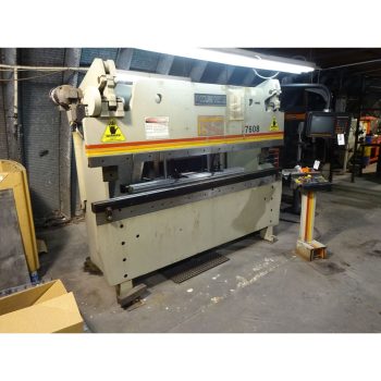ACCURPRESS 60 TON X 8 FT. MODEL 7608 CNC HYDRAULIC PRESS BRAKE S/N 2958 (1995), ACCURPRESS CNC GAUGE