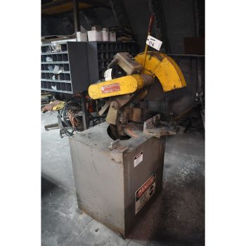 EVERETT MODEL 16MIT ABRASIVE CHOP SAW S/N 1-3147, 10 HP, 230/460 V