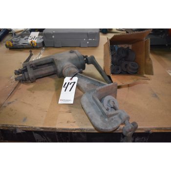 ENCO BENCHTOP BEADER WITH ASST. DIES