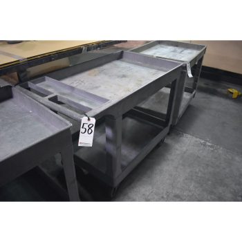 ULINE PLASTIC SHOP CART