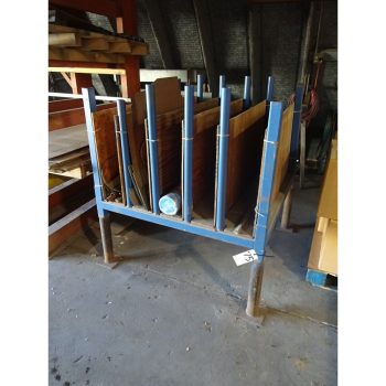 BLUE SCRAP RACK