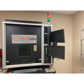 2018 50W CLC TACTICAL ARMSMARK BENCHMARK M FIBER LASER ENGRAVER