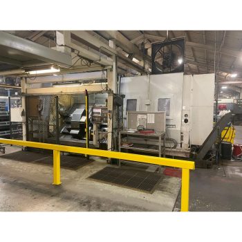 2010 OKUMA IMPACT LU45-IIM 3000MM CNC LATHE