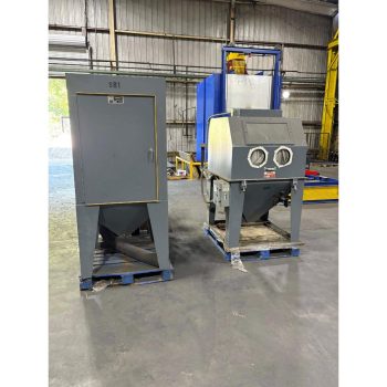 TRINCO SAND BLASTER CABINET W/ DUST COLLECTOR MODEL 40X40SL/PC / DP850