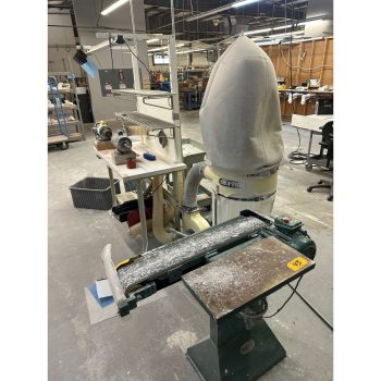 Grizzly G1140 6" x 80" Edge Sander and Workstation with Shop Fox Model W1685 1.5 HP | Rig Fee $225