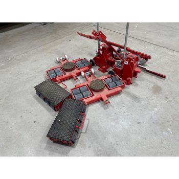 Lot of GKS Heavy Duty Moving Skates and Jacks | Rig Fee $75