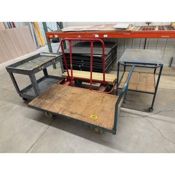 Lot of (4) Assorted Carts | Rig Fee $50