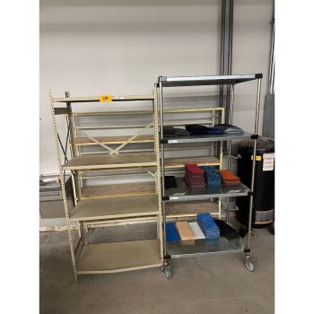 Lot of (3) Shelving Units | Rig Fee $75