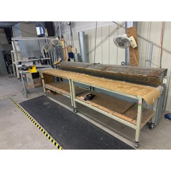 Lot of (3) Workstation Area with Grinders, Downdraft Clean Air Station and Contents | Rig Fee $500