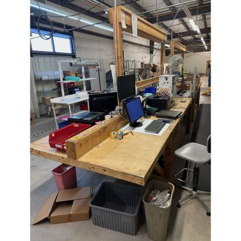 Lot of Shipping Station with Contents (Approx. 11'6" x 5') | Rig Fee $275