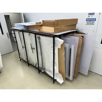 Lot of All Print Supplies in Room - Acrylic Sheets, Foamboards, Roll Paper, Sheet S | Rig Fee $100