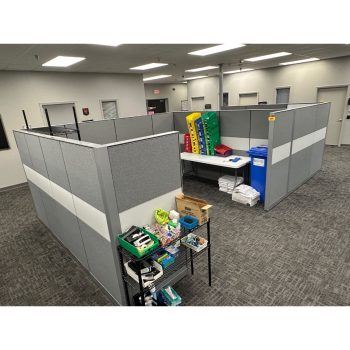 Lot of Cubicles/Workspaces (Approx. 10'6" x 19'10" Overall Footprint) | Rig Fee $750