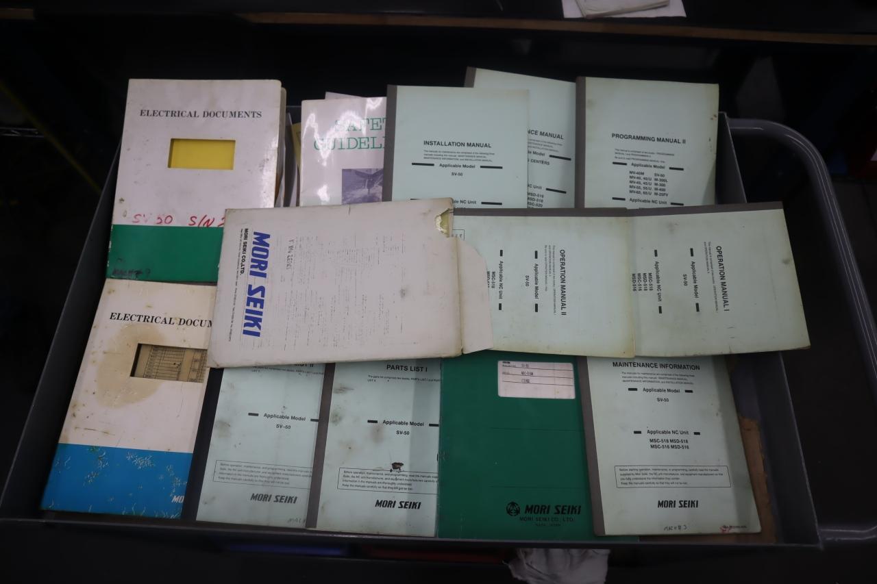 Mori Seiki SV-50 CNC Vertical Machining Center - Image 8