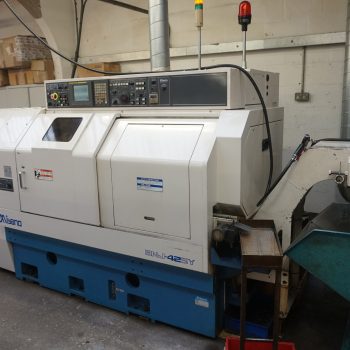 Miyano BNJ-42SY 5 axis Twin Spindle CNC Lathe