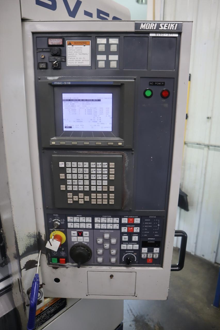 Mori Seiki SV-50 CNC Vertical Machining Center - Image 13