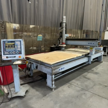 DMS MODEL 3B4-5-12-10SCXXXX 3-AXIS CNC ROUTER