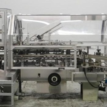 CAM Model AV Vertical Cartoner With Automatic Bottle Loader