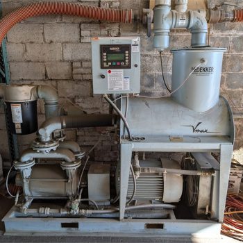 DEKKER VMX0553KA1-00  VACUUM PUMP SYSTEM