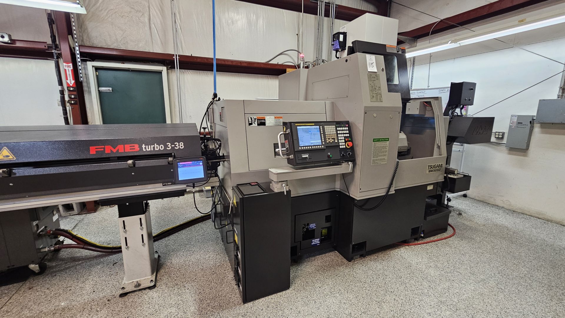 Tsugami BW329Z 9-Axis Swiss-Type CNC Automatic Lathe - Image 3
