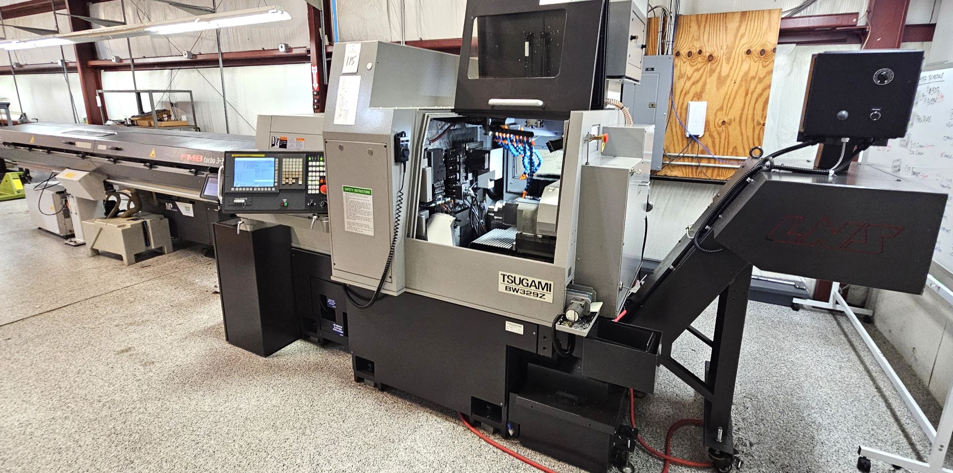 Tsugami BW329Z 9-Axis Swiss-Type CNC Automatic Lathe - Image 4