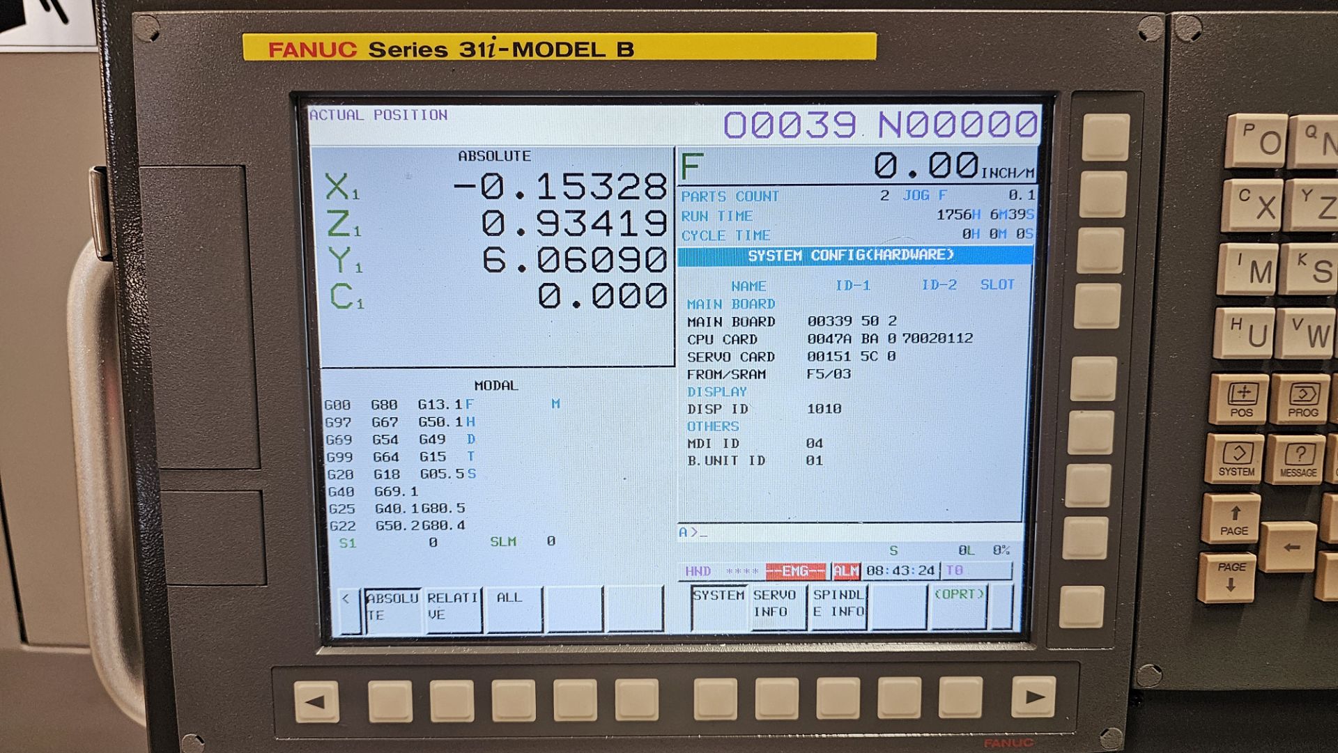 Tsugami BW329Z 9-Axis Swiss-Type CNC Automatic Lathe - Image 20
