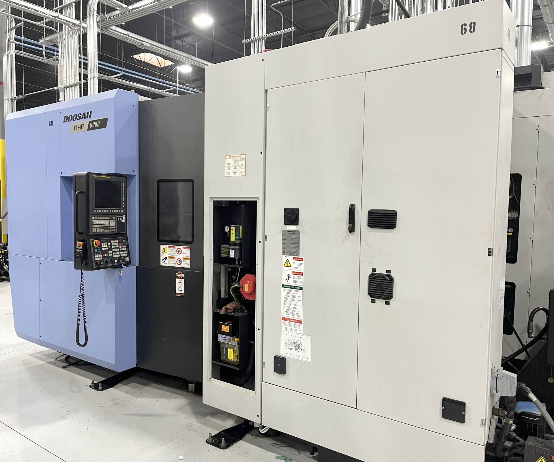 2019 Doosan Model NHP 5000 Dual Pallet CNC Horizontal Machining Center - Image 6