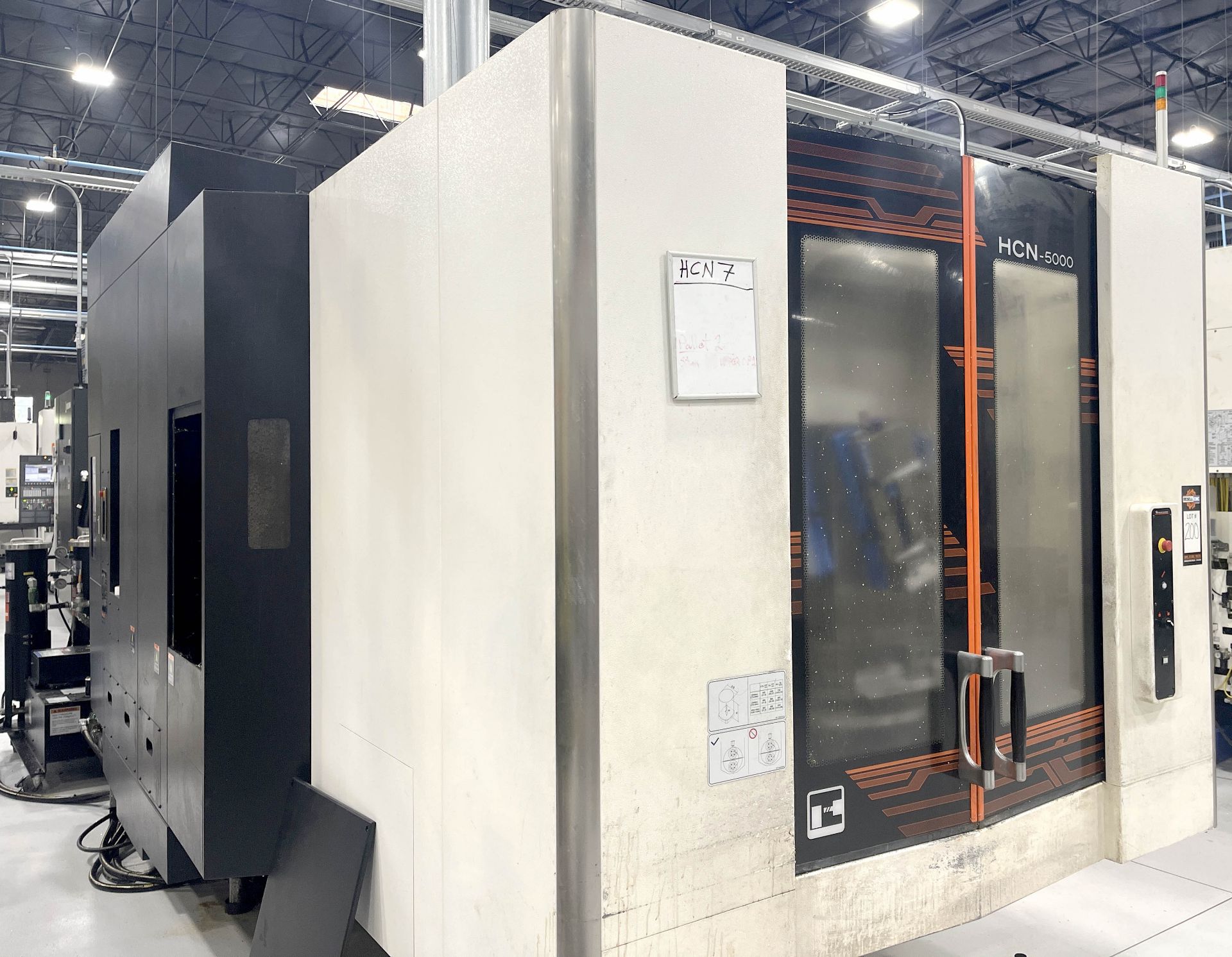 2016 Mazak HCN-5000 CNC Horizontal Machining Center - Image 3