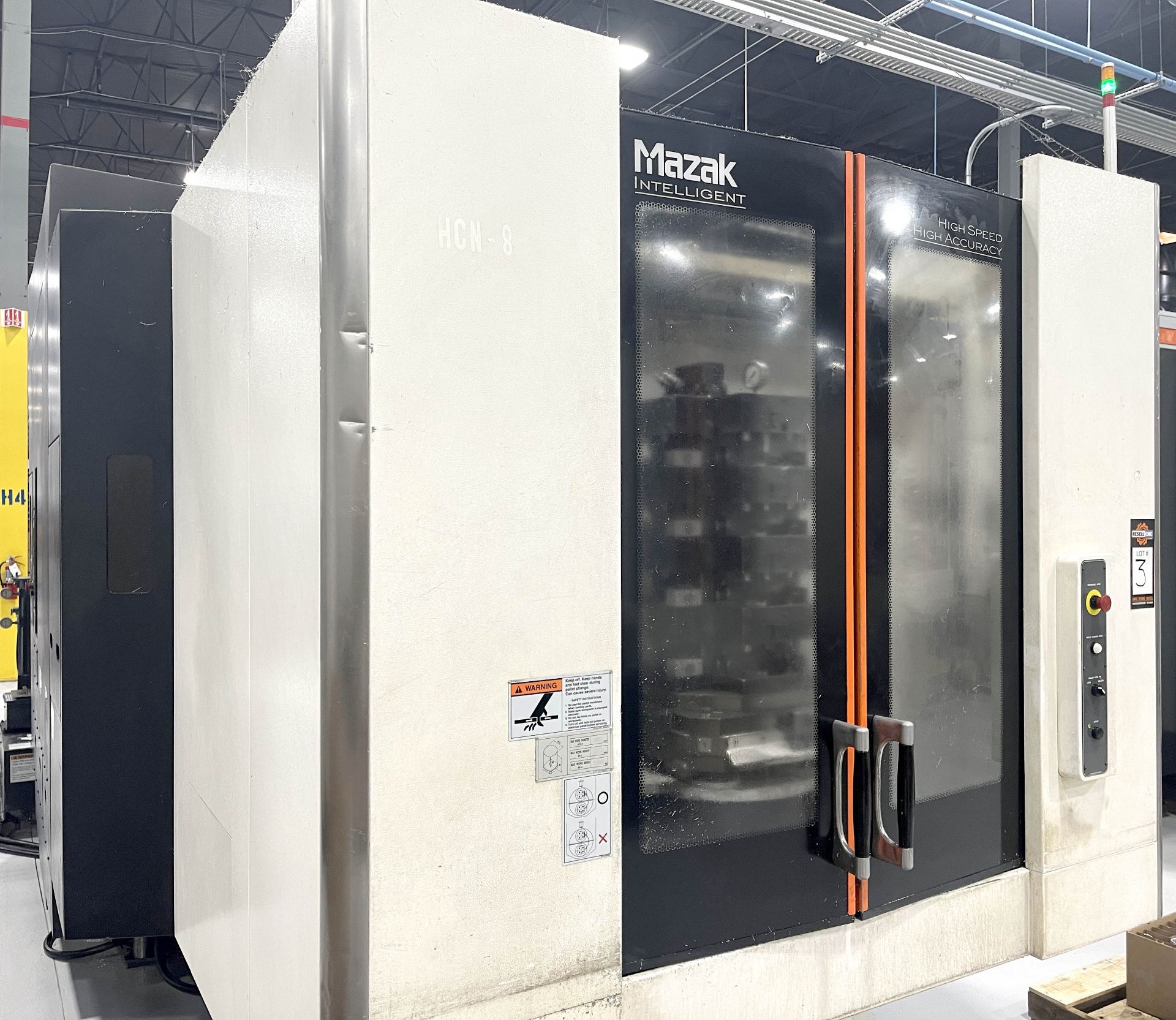 2014 Mazak Model HCN Nexus 5000 III Dual Pallet CNC Horizontal Machining Center - Image 7
