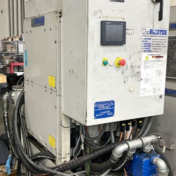 2017 ChipBlaster JV40 high pressure coolant system with Schneider Electric readout and dual filters