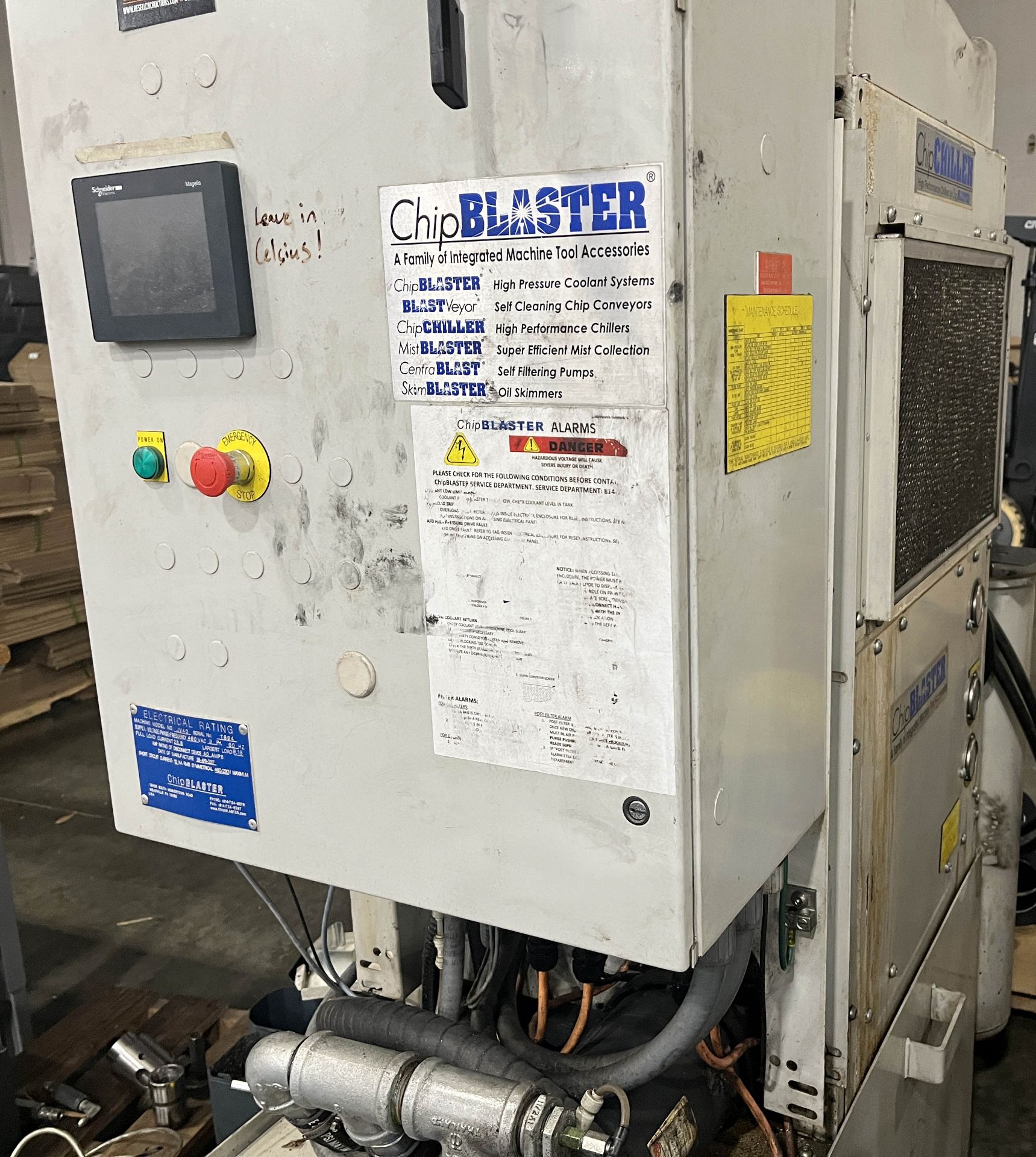 2017 ChipBlaster Model JV40 High Pressure Coolant System - Image 7