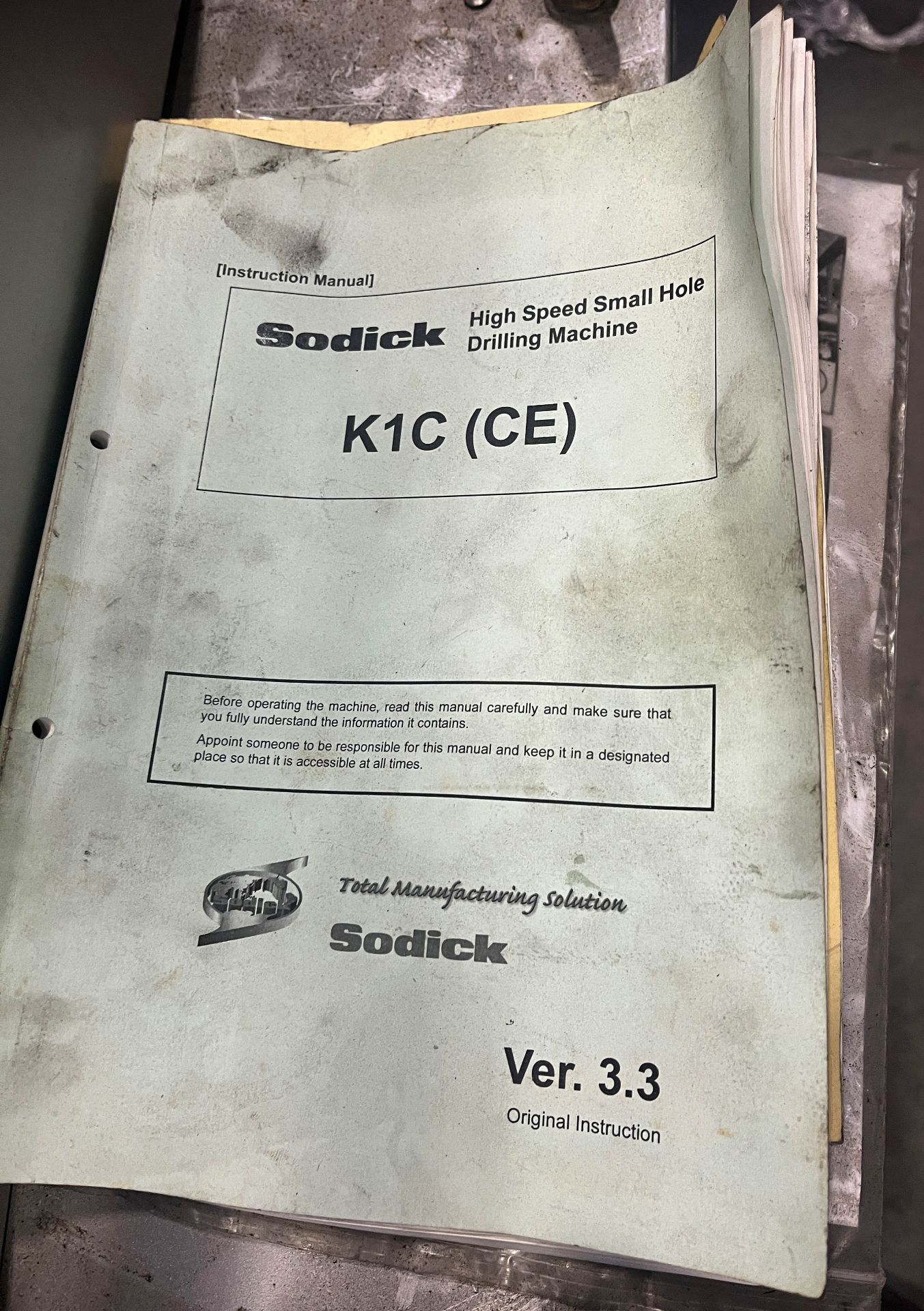 2015 Sodick Model K1C EDM Small Hole Drill - Image 7